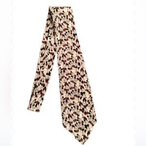 MICKEY MOUSE VINTAGE BALANCIE TIE WORKS  BLACK AND WHITE SILK TIE DISNEY